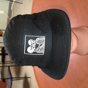 Covid-19 5-Panel Embroidered Skeletons Strapback Hat Cap